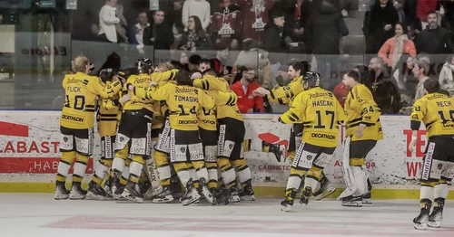 offs de Ligue Magnus, après avoir battu Amiens