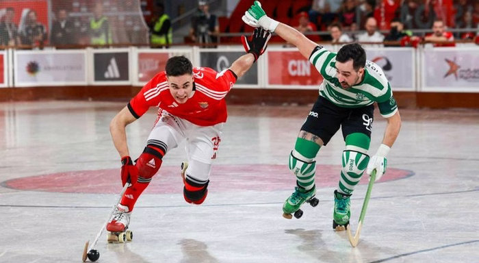Sporting e Benfica só se podem defrontar na final da Taça de hóquei em patins
