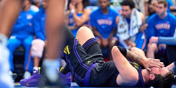 Doncic bei Lakers-NBA-Debakel gegen Oklahoma verletzt out