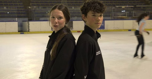 Danseurs sur glace, les jumeaux Camille et Maël vise le haut niveau à l'unisson