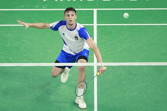 Badminton, Giovanni Toti eliminato al secondo turno degli Europei