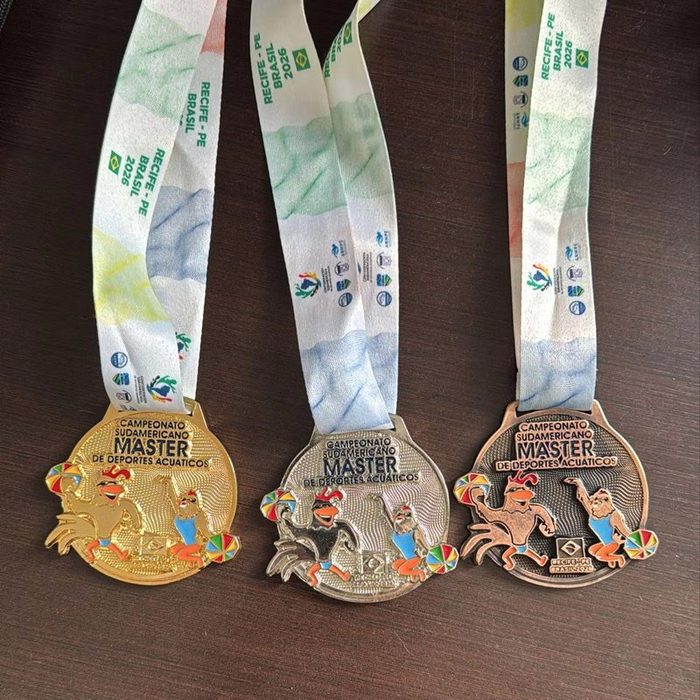 Equipe caruaruense conquista medalhas em Sul-Americano de natação