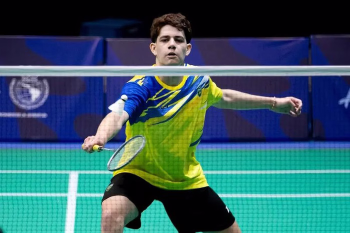 Jogos da Juventude: Fhelipe Lennon cai nas quartas do badminton