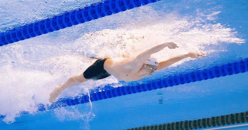 "L'idée, c'est de battre mes records", Léon Marchand ambitieux à deux mois des championnats de France de natation