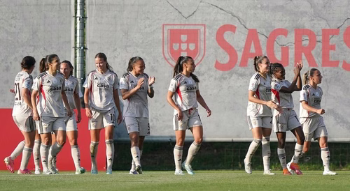Benfica hexacampeão nacional feminino de futebol ao vencer em Braga