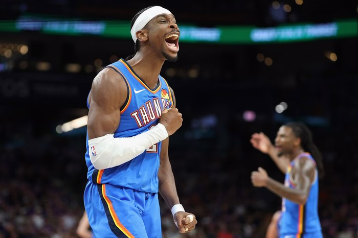 Shai Gilgeous-Alexander anota 42 pontos, e Thunder abre 3 a 0 nos playoffs da NBA
