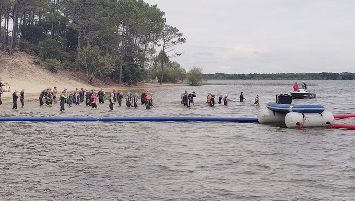 Gironde : la saison de nage en eau libre reprend à Hourtin