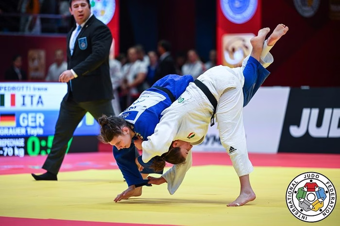 Judo, Irene Pedrotti sale sul podio dei -70 kg al Grand Slam di Dushanbe!
