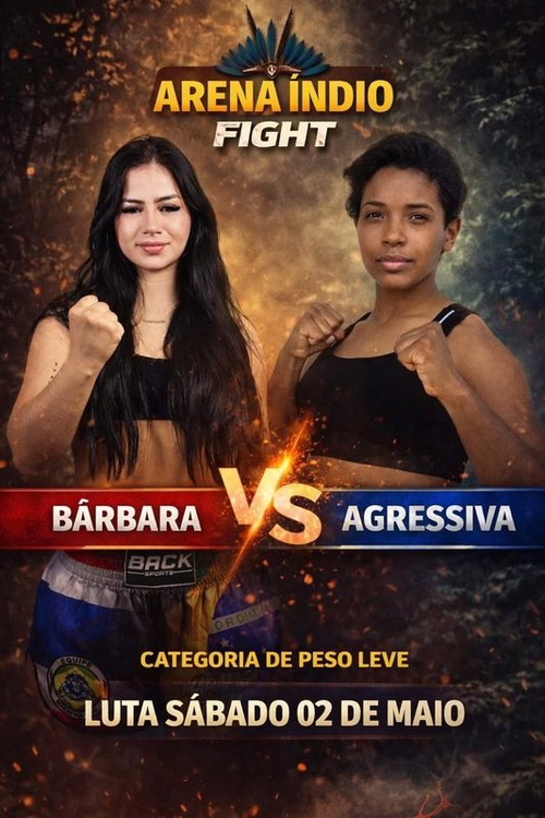 Bárbara Jade x Agressiva brigam por cinturão de boxe na 7ª Arena Índio Fight; veja card completo