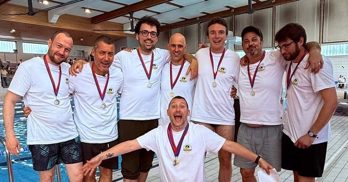 L'équipe périgourdine de natation synchronisée masculine "Duck Vador" sacrée championne régionale