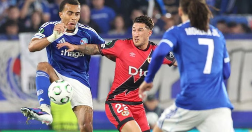 Ligue Conférence Tout juste guéri d'un virus, amaigri... Guéla Doué a donné tout ce qu'il a pu mais ça n'a pas suffi au Racing Club de Strasbourg