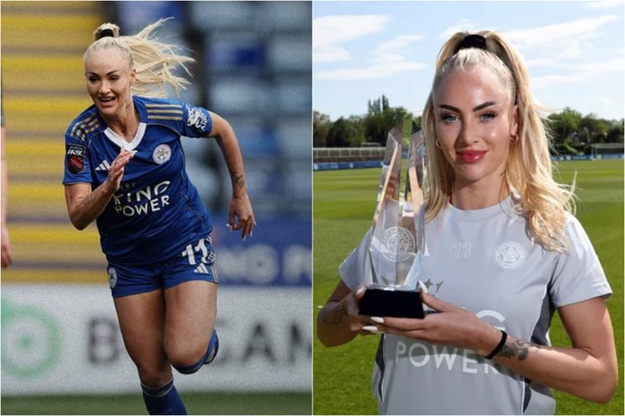 Alisha Lehmann, MVP del Leicester... ¡¡en solo nueve partidos!!