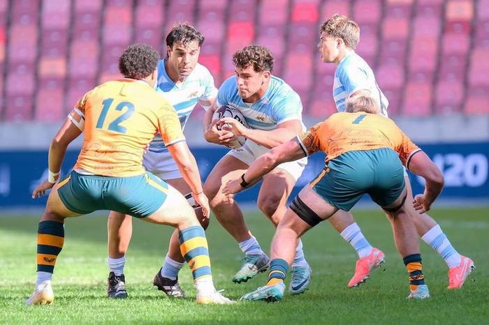Los Pumitas cayeron ante Australia en la despedida del Rugby Championship M20