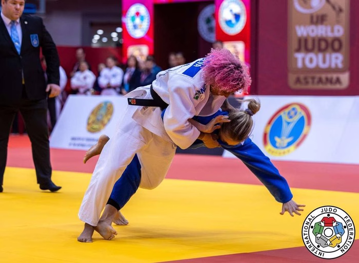 Rafaela Silva conquista bronze no Grand Slam do Cazaquistão de judô