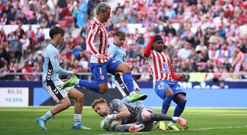 Celta de Vigo derrota Atlético de Madrid