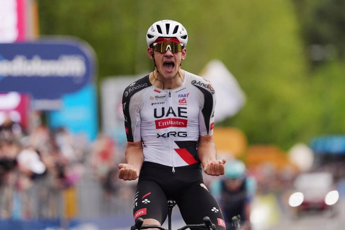Ordine d’arrivo Giro d’Italia di oggi: Arrieta vince a Potenza beffando Eulalio. Il portoghese si prende la maglia rosa