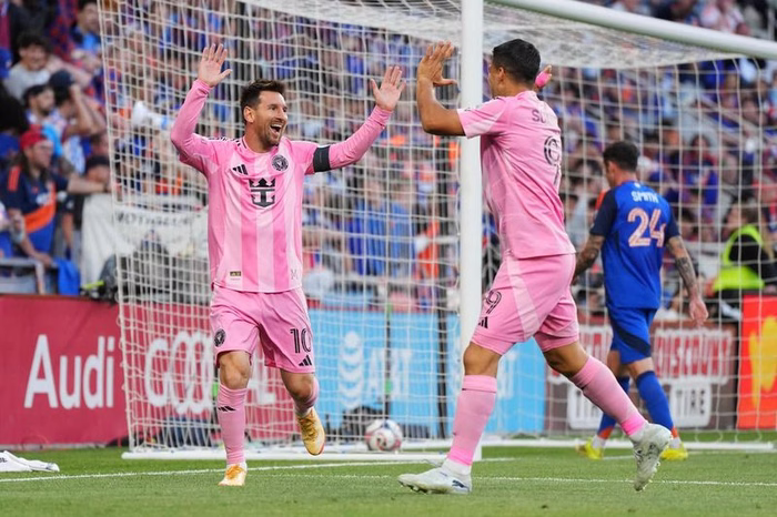 Con un triplete de Messi, Inter Miami protagonizó un show de goles, derrotó a Cincinnati y extendió la racha positiva
