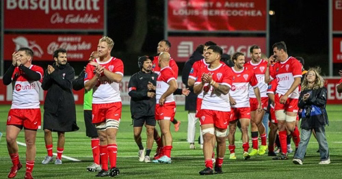 Pro D2 : "C'est un gros soulagement" le Biarritz Olympique récupère deux points, le maintien est quasiment acquis