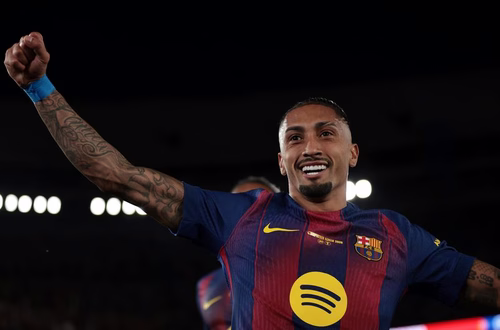 Barcelona player ratings: Raphinha shines, Lewandowski bows out