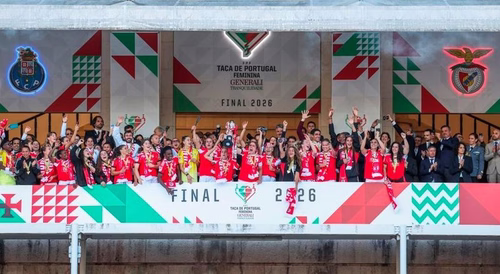 `Bis` de Caroline Moller dá terceira Taça de Portugal feminina ao Benfica