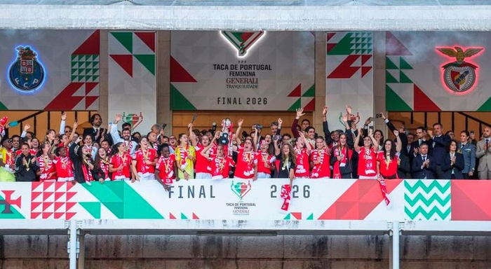 `Bis` de Caroline Moller dá terceira Taça de Portugal feminina ao Benfica