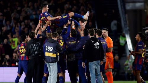 Abschied beim FC Barcelona im Camp Nou