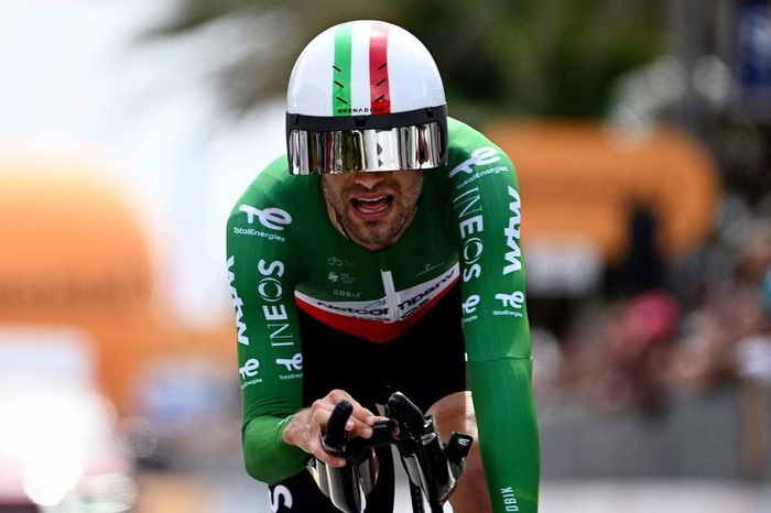 Filippo Ganna swats aside competition in Giro d’Italia stage 10 as Jonas Vingegaard loses time to key rival