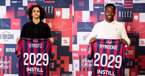 Le Clermont Foot persiste et signe de nouveaux joueurs du centre de formation