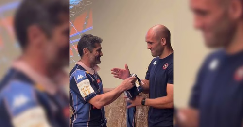 Champions Cup : “Ça sentait la poudre” dans le vestiaire de l’UBB avant la finale, raconte Bixente Lizarazu
