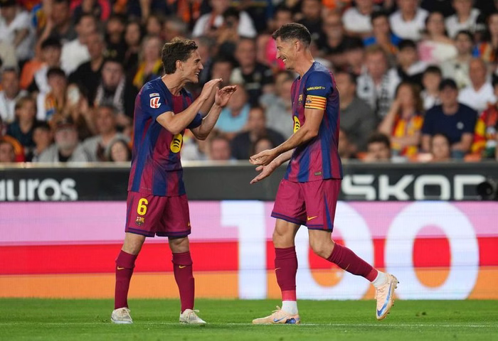 Barcelona player ratings: Lewandowski finishes with a flourish