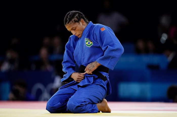 Rafaela Silva e Edinanci Silva participam do Dia do Desafio em Santos