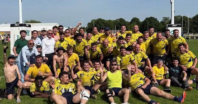 Rugby : Le RC Amiens fête sa remontée en Fédérale 2