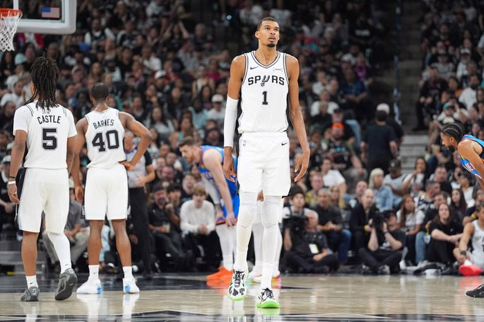 Spurs x OKC: Wembanyama brilha e San Antonio empata final do Oeste