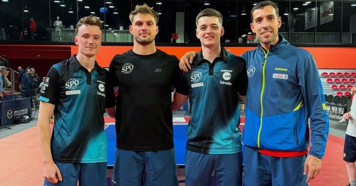 il décrocher son premier titre de champion de France de tennis de table