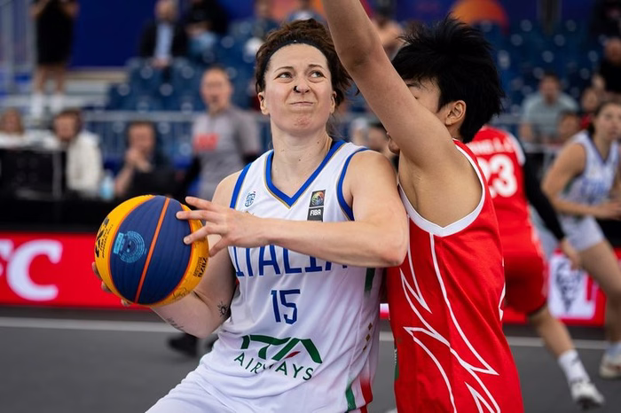 Basket 3x3: Italia femminile battuta dalla forte Cina all'esordio dei Mondiali