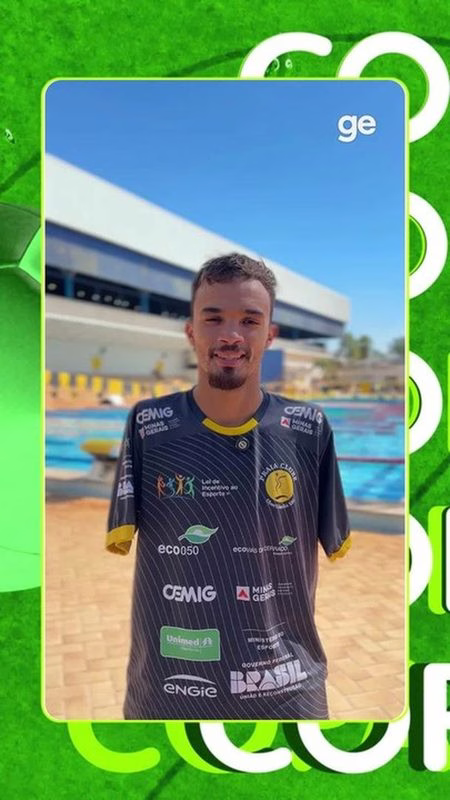 Memórias da Copa: campeão mundial de natação paralímpica relembra "peixinho" de Van Persie