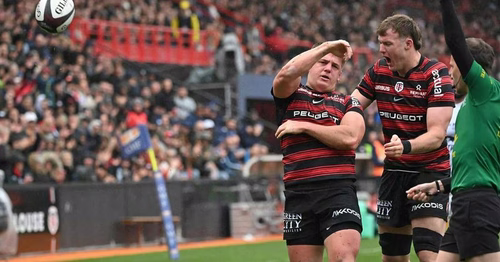 Stade Toulousain : Lacombre 3e ligne, Kinghorn à l'ouverture, Mallez à gauche, Toulouse se teste au Racing 92