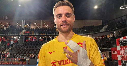 Enzo Druguet, deuxième gardien du Caen HB : "On fait tout pour ce club et pour cette équipe"