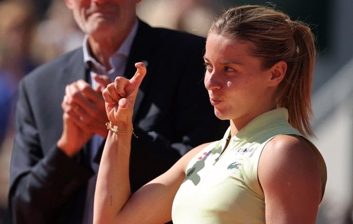 Roland-Garros : « Je ne pouvais plus manger à cause du stress », Chwalinska ne rêve que de vacances après sa défaite