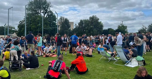 Marathon de la Liberté : au stade Hélitas de Caen, la belle ambiance à l'arrivée après la course