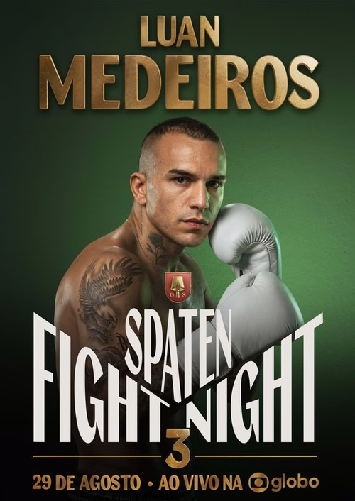Luan Medeiros enfrenta argentino no Spaten Fight Night 3