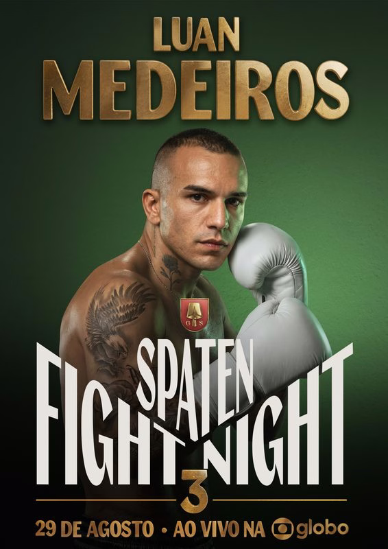 Luan Medeiros enfrenta argentino no Spaten Fight Night 3