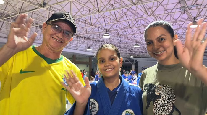 Rotina intensa e apoio da família: conheça promessa do judô piauiense