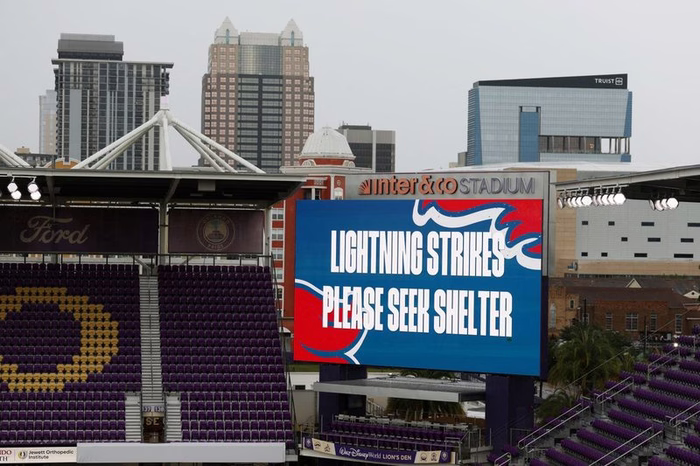 England v Costa Rica kick-off delayed with lightning and rain causing havoc at World Cup 2026 warm-up