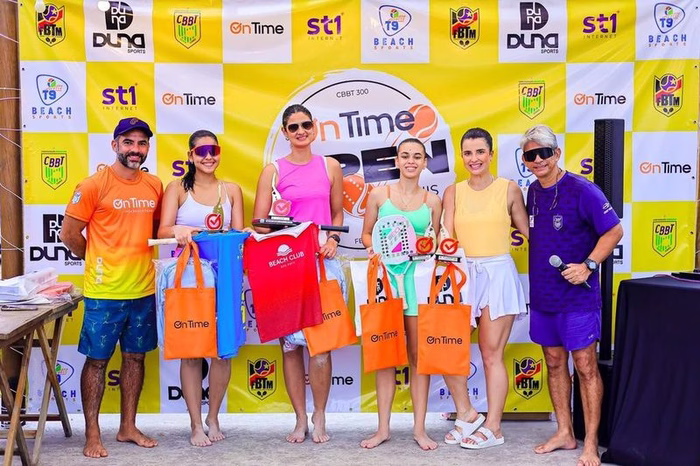 4ª etapa do Maranhense de Beach Tennis define duplas campeãs no masculino e no feminino em 13 categorias