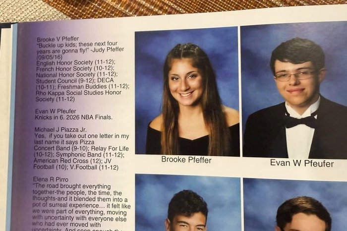 New York man’s Knicks prediction in 2020 high school yearbook goes viral