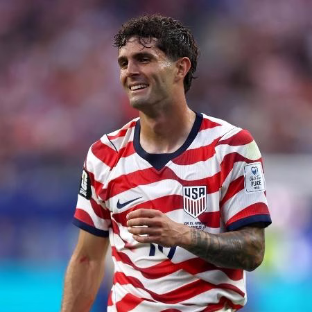 Copa: Pulisic descarta lesão grave após substituição contra Paraguai
