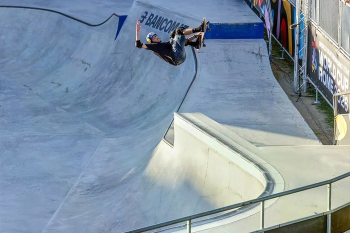 Gui Khury, Luigi Cini e Raicca avançam à final da Copa de skate park