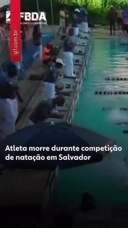 Atleta sofre mal súbito e morre durante Campeonato Baiano de Natação