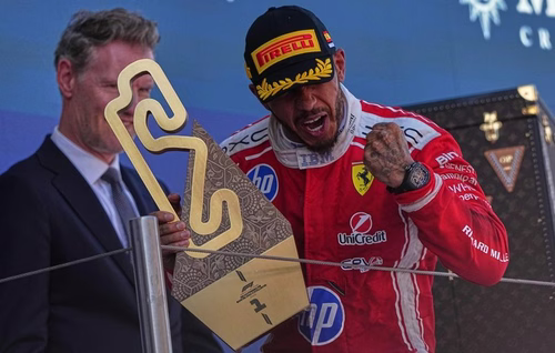GP de Catalogne : Lewis Hamilton remporte sa première victoire avec Ferrari après deux ans de disette